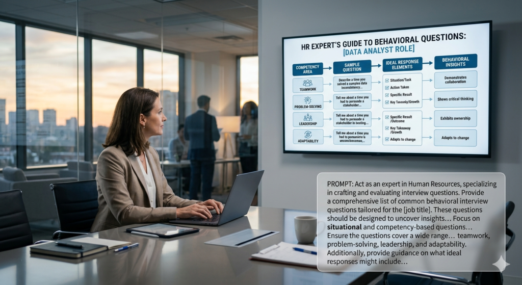 To Suggest Behavioral Questions