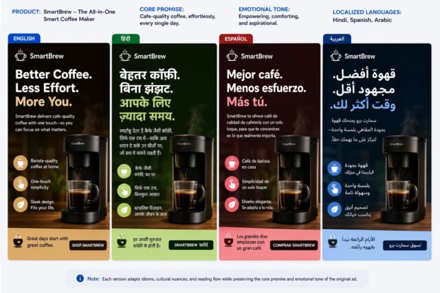 Multi-Language Ad Localization