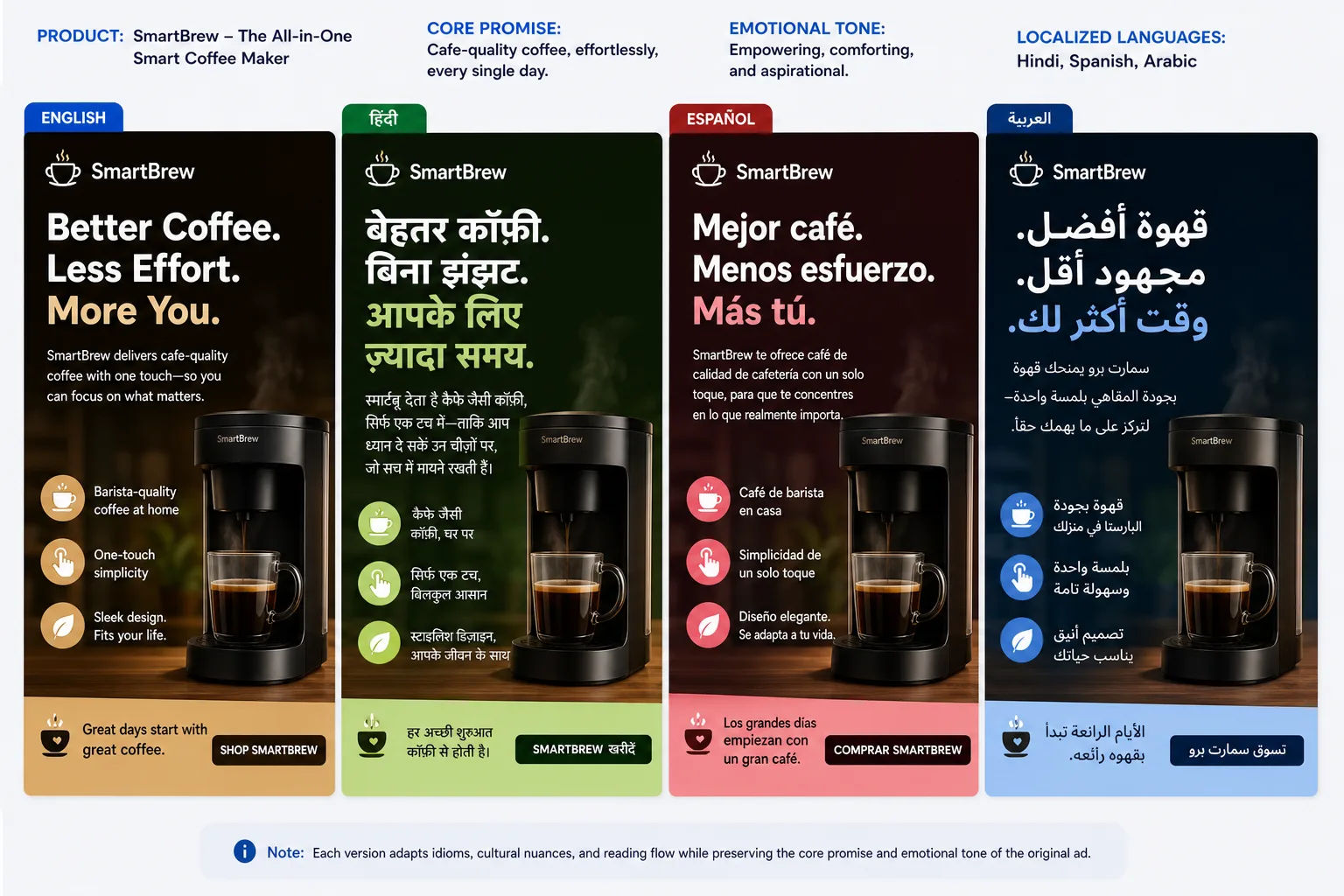 Multi-Language Ad Localization