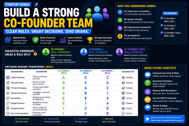 Co-Founder Role Clarity Session