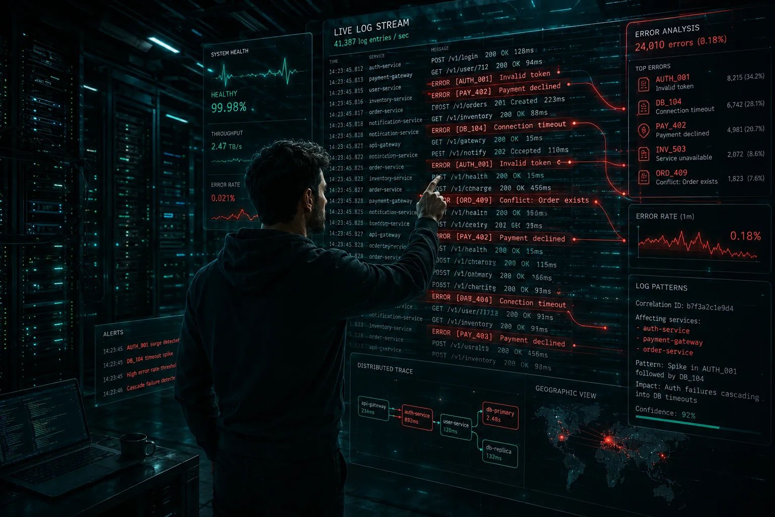 Error Log Root Cause Analyzer