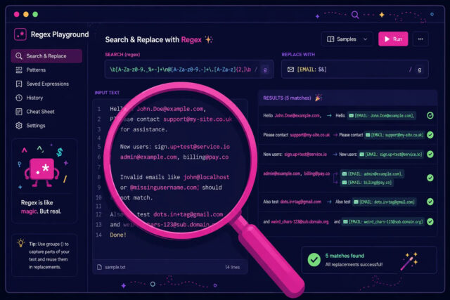 Regex Pattern Builder And Explainer