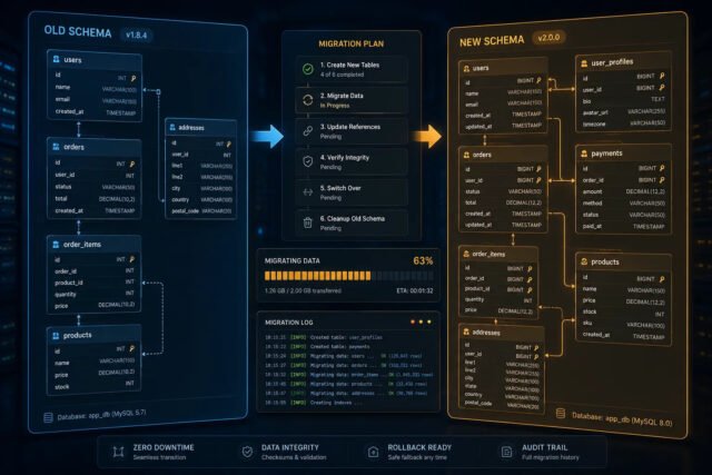 SQL Migration Script Safe Planner