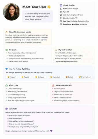 UX Research Participant