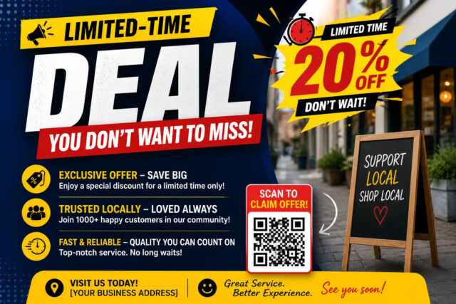 Local Business Offer Flyer Copy
