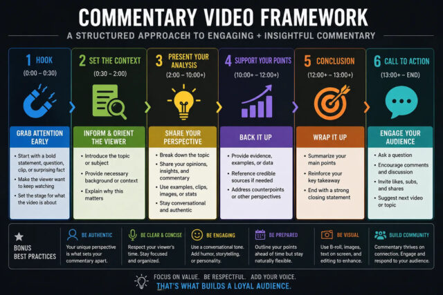 Commentary Video Framework