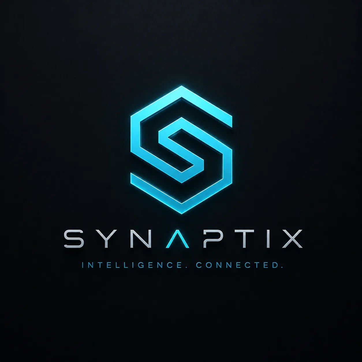 Futuristic SaaS Brand Logo