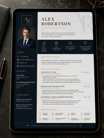 Executive Resume Builder