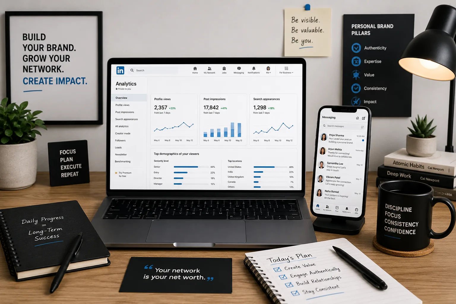 LinkedIn Networking Message Builder 19
