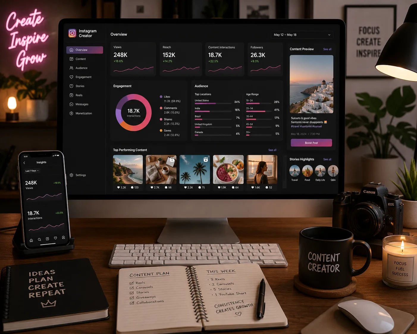 Instagram Growth Planner 9