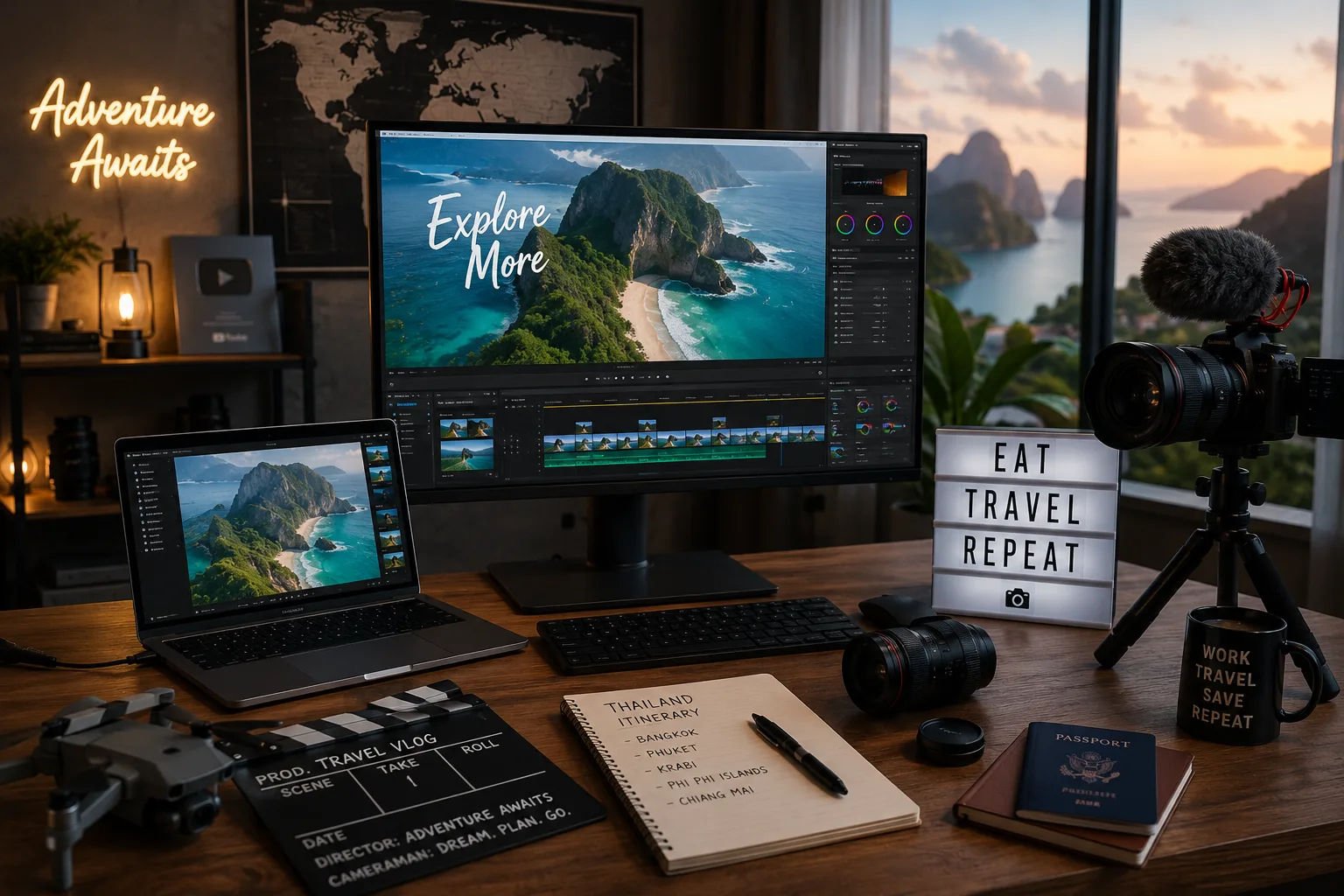 Travel Vlog Story Script
