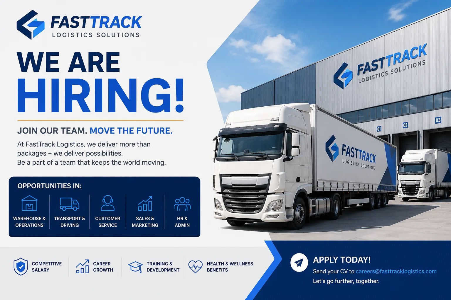 Logistics Recruitment Banner