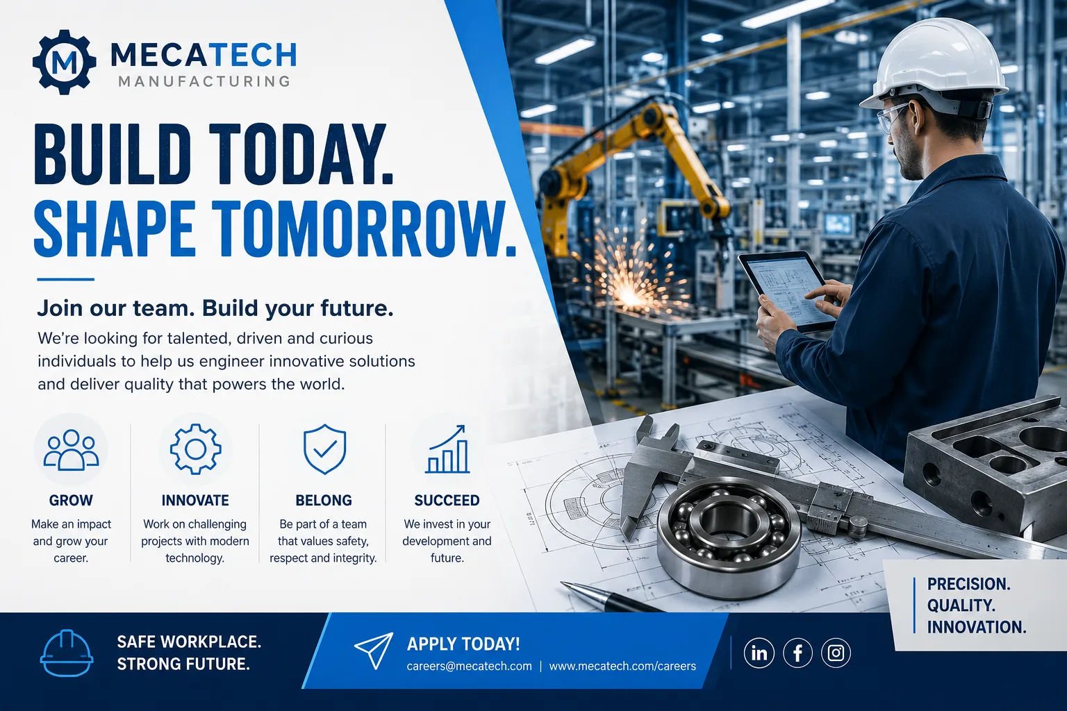 Manufacturing Hiring Creative