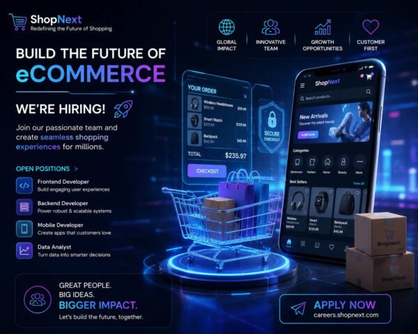Ecommerce Team Recruitment