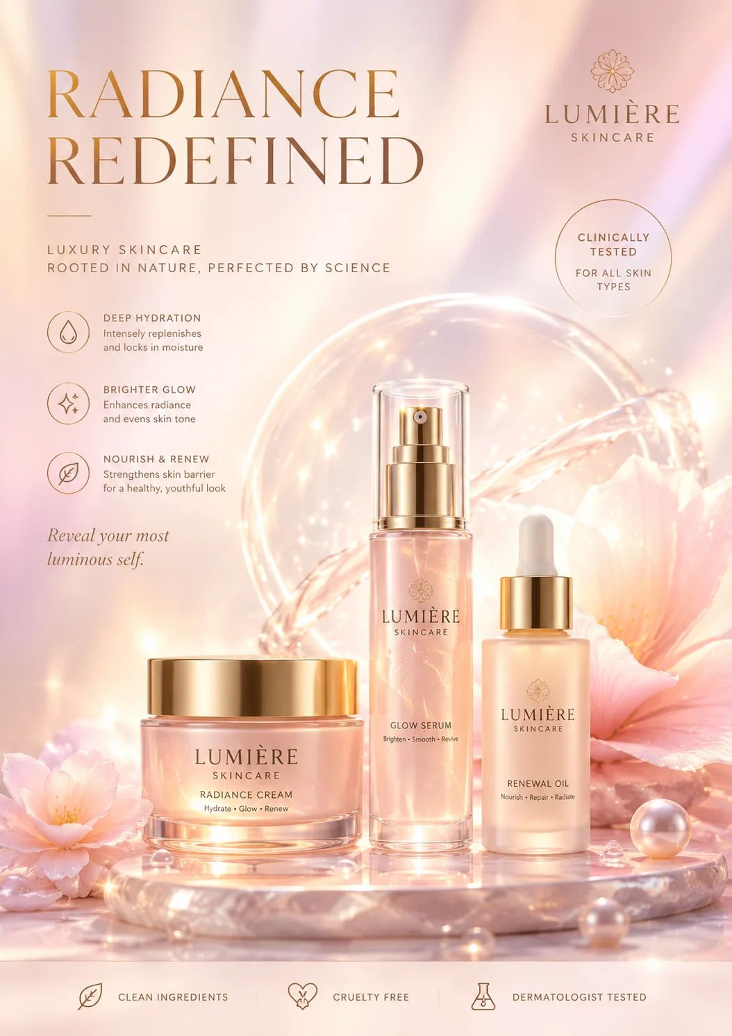 Beauty Product Poster
