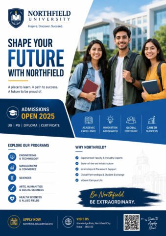 College Admission Poster