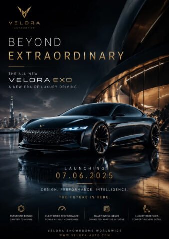 Automobile Launch Poster