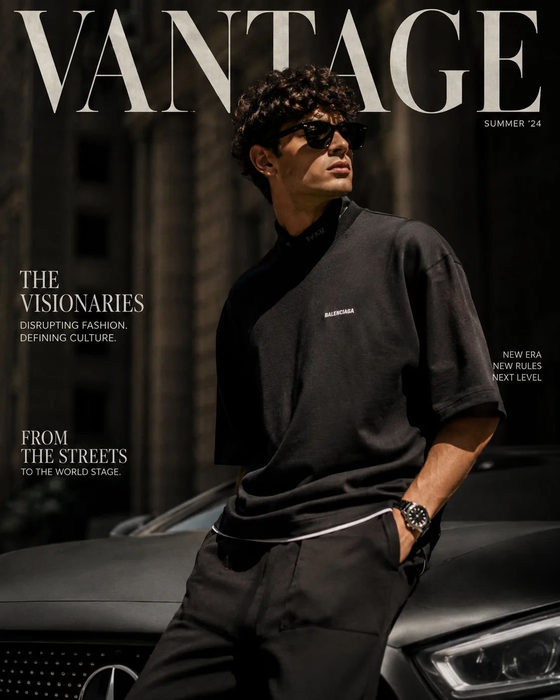 Luxury Streetwear Portrait